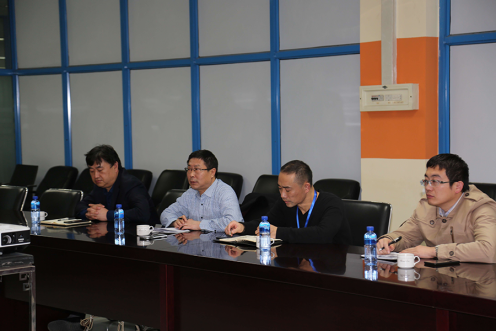 万名干手下基层烟台市国企一队到尊龙集团官网软件公司调研座谈